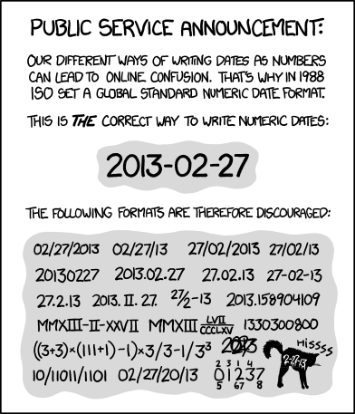 xkcd: ISO 8601